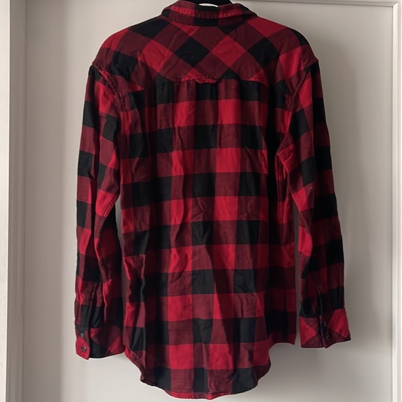 ARITZIA-TNA Plaid Shirt - Picture 4 of 4